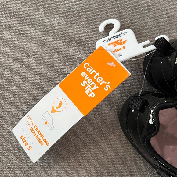 Carter’s Every Step HALLIE First Walker Shoes Size 5 - Picture 3 of 4